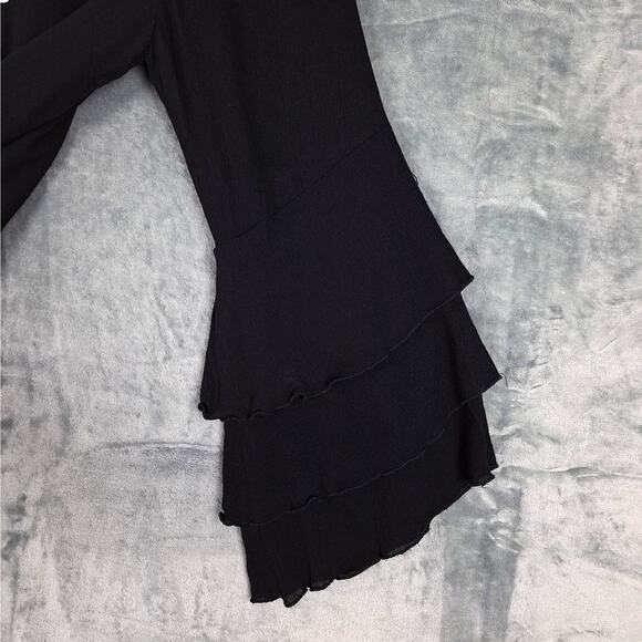 Womens Dress Medium Tunic Boho‎ Gauzy Whimsygoth Fairy Grunge Witchy Goth NWT - Picture 4 of 8